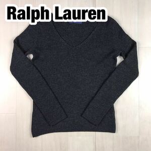 Ralph Lauren ラルフローレン ニットセーター レディースサイズ M ダークグレー