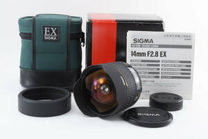 SIGMA シグマ AF 14mm F2.8 EX HSM Nikon ニコン◆超広角レンズ 元箱付 2132672 28687