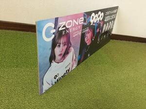 ◆非売品☆　ZONe×9090 　齊藤なぎさ　サントリー 　販売促進用ポップ　◆ 72cm×25cm◆