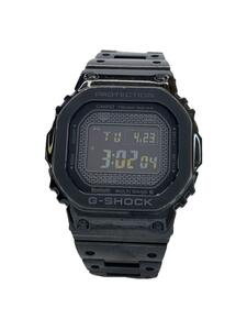 CASIO◆ソーラー腕時計・G-SHOCK/デジタル/BLK/BLK/ベゼル付近小傷有