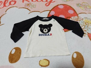 ミキハウスDOUBLE.B 長袖Tフリー