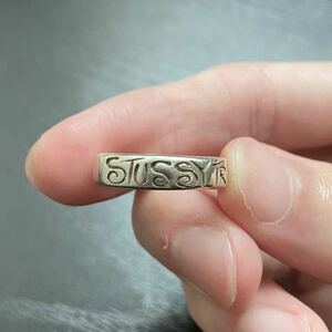 【1円スタート！】OLD STUSSY 90s stussy tribe ring 11.5号 美品