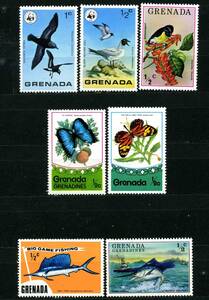 グレナダ◆動物 切手シリーズ 未使用(MNH)◆送料無料◆DD-681