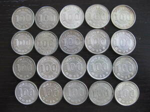 昭和39年 東京オリンピック 100円銀貨 20枚セット