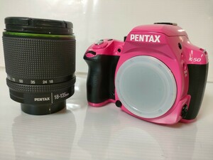 PENTAX ペンタックス 一眼レフカメラ K-50 レンズキット 18-135mm