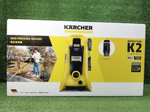 未使用 KARCHER ケルヒャー 家庭用 高圧洗浄機 36V バッテリーセット K2