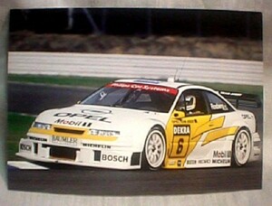 【z0166】1994年 DTMオペルチーム・ヨースト／ケケ・ロズベルグのサインカード(サインはありません)