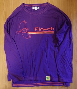 FIN-CH フィンチ 長袖Tシャツ ロングスリーブ ロンT size M ①