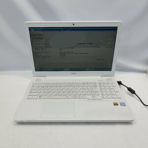 【ジャンク】FUJITSU LIFEBOOK AH53/B2 Core i7-7700HQ 2.8GHz/8GB/ストレージ無/Blu-ray/15インチ/OS無/AC無【栃木出荷】