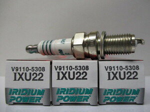 スズキ ジムニー JA22W JB23W SUZUKI JIMNY / デンソー DENSO スパークプラグ イリジウムパワー IXU22 V9110-5308 3本セット!!!!!!!!!!!+++