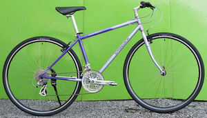 Panasonic bicycle(タイヤ新品)springbok pk-e)Shimano 24s)CT41cm)OLDクロスバイク 中古 ほぼ綺麗