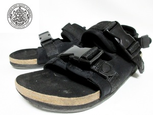 定価25,300円 2016SS bal × TOMO&CO Military Strap Sandal black us9 27cm バル ストラップ サンダル ブラック 黒