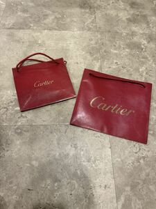 Cartier カルティエ 紙袋 ショッパー ショップ袋 ２枚セット