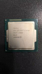 CPU インテル Intel Core I7-4770K プロセッサー 中古 動作未確認 ジャンク品 - A368