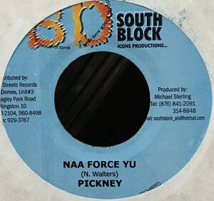 [ 7 / レコード ] Vegas / Pickney / Sure / Naa Force Yu ( Reggae / Dancehall ) South Block ダンスホール レゲエ 