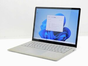 【1円スタート】Microsoft Surface Laptop 2 1769 Core i5 8250U 8GB 256GB(M.2 NVMe SSD) 13.5インチ(2256×1504) タッチパネル Win11Home