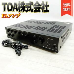 【良品】TOA A-1803 PAアンプ ３０Ｗ ２局