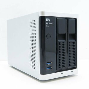 〇WESTERN DIGITAL My Book Pro 【WDBDTB0080JSL-00/HDD12TB(6TBx2))ウエスタンデジタル】