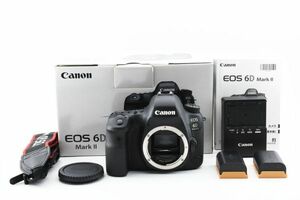 【ほぼ新品】キャノン Canon EOS 6D Mark II 2　ボディ 元箱付《ショット数2909回》＃2100