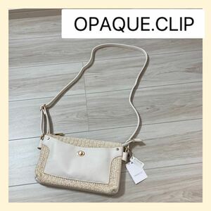 OPAQUE.CLIP ショルダーバッグ　 ホワイト