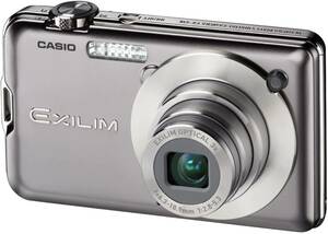 CASIO デジタルカメラ EXILIM (エクシリム) EX-S10 シルバー EX-S10SR(中古品)