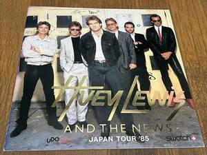 ★即決落札★ヒューイ・ルイス＆ザ・ニュース「ジャパンツアー’８５」HUEY LEWIS AND THE NEWS/８５年日本公演パンフレット