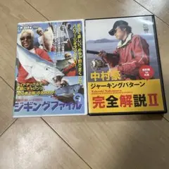 ジギングDVD2枚セット　ソルトワールド　久保浩一　中村豪￼