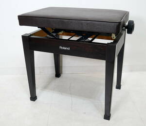 ▲(R603-H99)ピアノ椅子 Roland ローランド 家具 チェア 高さ調整可能
