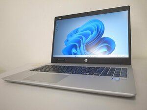 特価 HP ProBook 450 G6 Corei5-8265U SSD256G Win11 (2024-0214-2383)