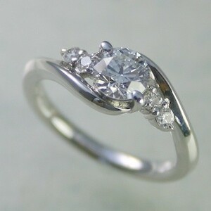婚約指輪 安い プラチナ ダイヤモンド 0.5カラット 鑑定書付 0.50ct Dカラー VS1クラス 3EXカット GIA