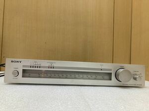 YK8992 レトロ SONY ソニー ステレオ FM/AMチューナー [ST-A40] 通電確認済　現状品　1229