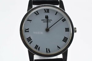 ユニバーサルジュネーブ ラウンド 手巻き メンズ 腕時計 UNIVERSAL GENEVE