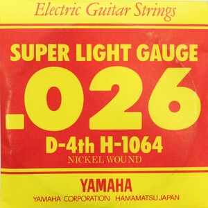 ヤマハ YAMAHA H1064 エレキギター用 バラ弦 4弦×2本