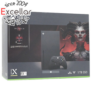 【新品訳あり(箱きず・やぶれ)】 Microsoft Xbox Series X Diablo IV 同梱版 RRT-00042 [管理:1300011546]