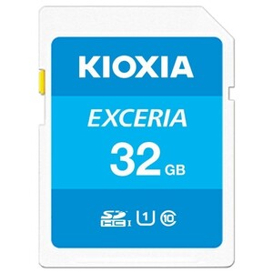 同梱可能　KIOXIA (旧東芝) SDHCカード 32GB 32ギガ CLASS10/SDカード 過渡期につき柄変更あり tosdhccl1032gb