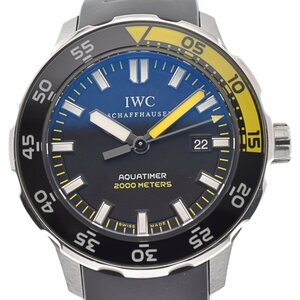 IWC IWC SCHAFFHAUSEN IW356808 アクアタイマー オートマティック 2000 自動巻き メンズ 美品 保証書付き P#129772