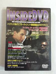 中古DVD『Inside DVD　the entertainment magazine パイオニアスペシャル』ビージーズ。スティング ライブ。ピーター・フランプトン 他。