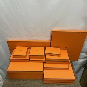 HERMES エルメス 空箱 まとめ売り スカーフ バッグ 箱 保存箱 オレンジボックス（管理ID：227）