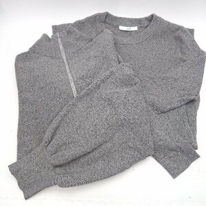 ◇ SLY スライ SHORT ZIP 2P カジュアル おしゃれ ボレロ ワンピース サイズ1 グレー レディース E