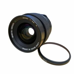 【7118】1円〜 MAMIYA-SEKOR C f=45mm 1:2.8 N マミヤ 中判 カメラ レンズ 中古 現状品 動作未確認