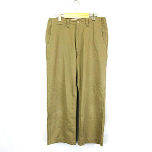 ミロック Milok 19AWPT05 WIDE CHINO PANT ワイド チノ パンツ ベージュ 48 メンズ