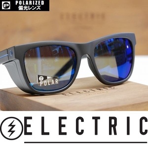 【新品】ELECTRIC サングラス JJF12 - MATTE BLACK / OHM BLUE POLARIZED + Performance Coatings 正規品