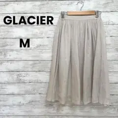 【GLACIER】グラシア　チュールスカート　膝丈　グレー　✨可愛い✨