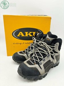 2404602824　▲ AKU アク GORE-TEX ゴアテックス トレッキングシューズ 8 26.5cm相当 登山靴 メンズ 靴 アウトドア 中古 箱付き