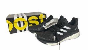 1円●未使用タグ付き●アディダス adidas●ENERGY BOOST M エナジーブースト AQ0014●26.5㎝ ランニングシューズ スニーカー 箱付 ブラック