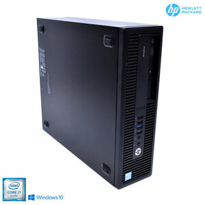 中古パソコン HP ProDesk 600 G2 SFF Core i7 6700 (最大4.00GHz) 新品SSD256G HDD2TB メモリ8G マルチ Windows10