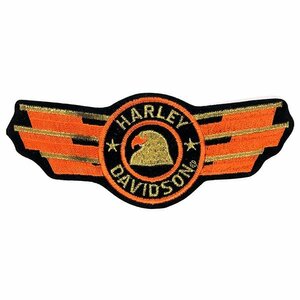 ハーレー・ダビッドソン イーグル パッチ Harley Davidson Eagle Patch 鷲 鷹 バイカー HARLEY-DAVIDSON Biker