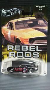 HW 1/64 REBEL RODS MUSTANG F/C LIMITED 1/20,000 EDITION マスタング