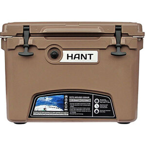 ジェイエスピー HANT クーラーボックス ブラウン 35QT HAC35-BR