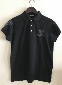 TMT CLASSIC ロゴ バックプリント ポロシャツ 半袖 サイズS